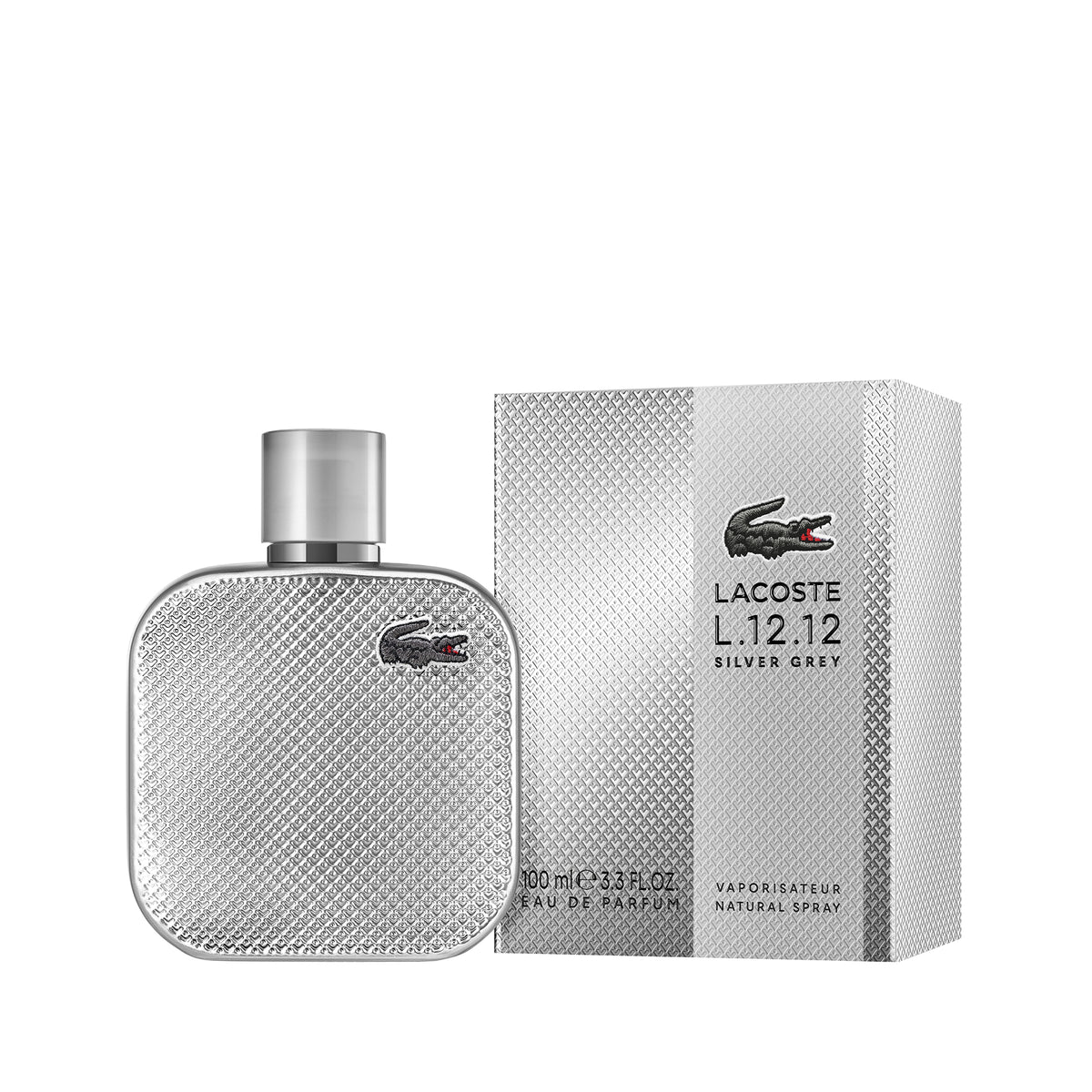 公式】ラコステ L.12.12 シルバー グレイ オードパルファム｜LACOSTE