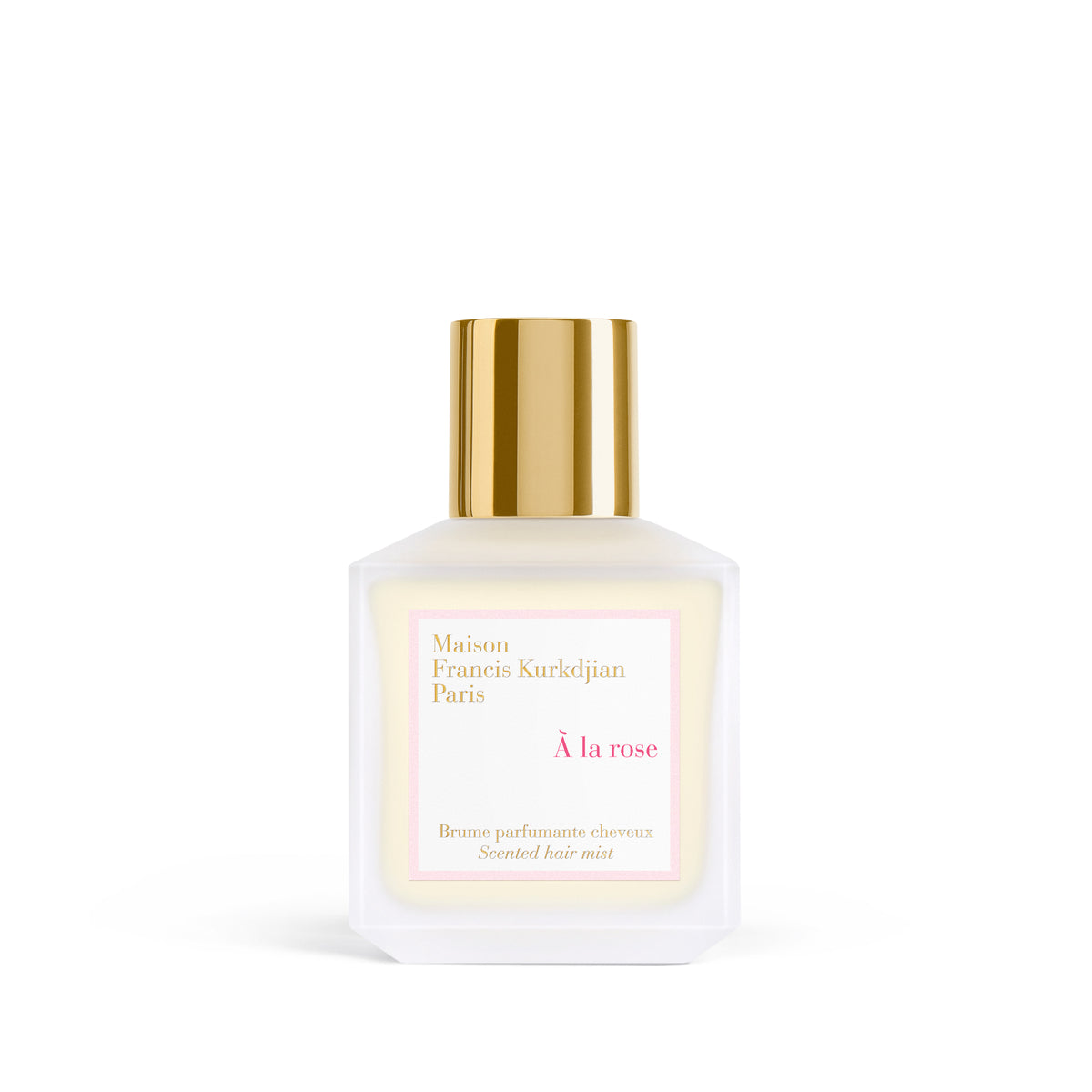 公式】ア ラ ローズ センティッド ヘアミスト｜メゾン フランシス