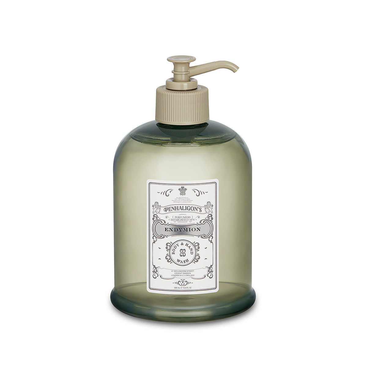 penhaligon s ペンハリガン エンディミオン ボディ＆ハンド ウォッシュ 500mL／ボディ＆ハンド ウォッシュ 香りのタイプ:ウッディ 正規品 PEN-ENDYMION-BODYWASH-500mL-