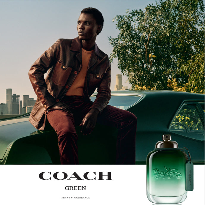 コーチ マン グリーン｜緑のクラシックカー｜香水｜COACH