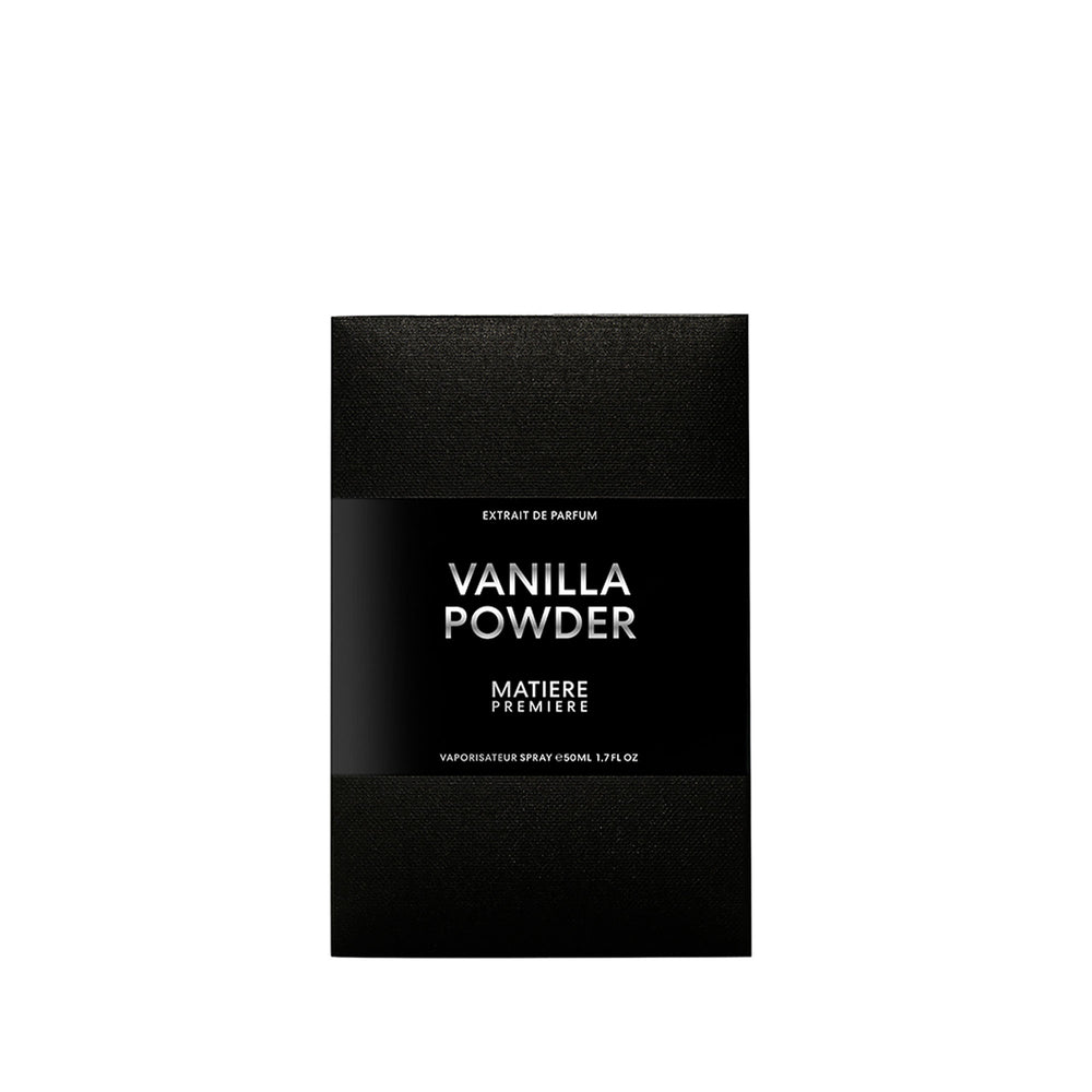 MATIERE PREMIERE バニラ パウダー エキストレ ドゥ パルファム 化粧箱